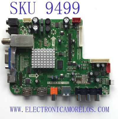 MAIN PARA TV WESTINGHOUSE / NUMERO DE PARTE 1B2E1975 / T.RSC8.A1B 12092 / TC390FP01-A / R213F0910 / CKJH1205144  / PANEL TC390FP01-A / DISPLAY V390HJ1-P01 REV.C1 / MODELO EW39T4LZ	